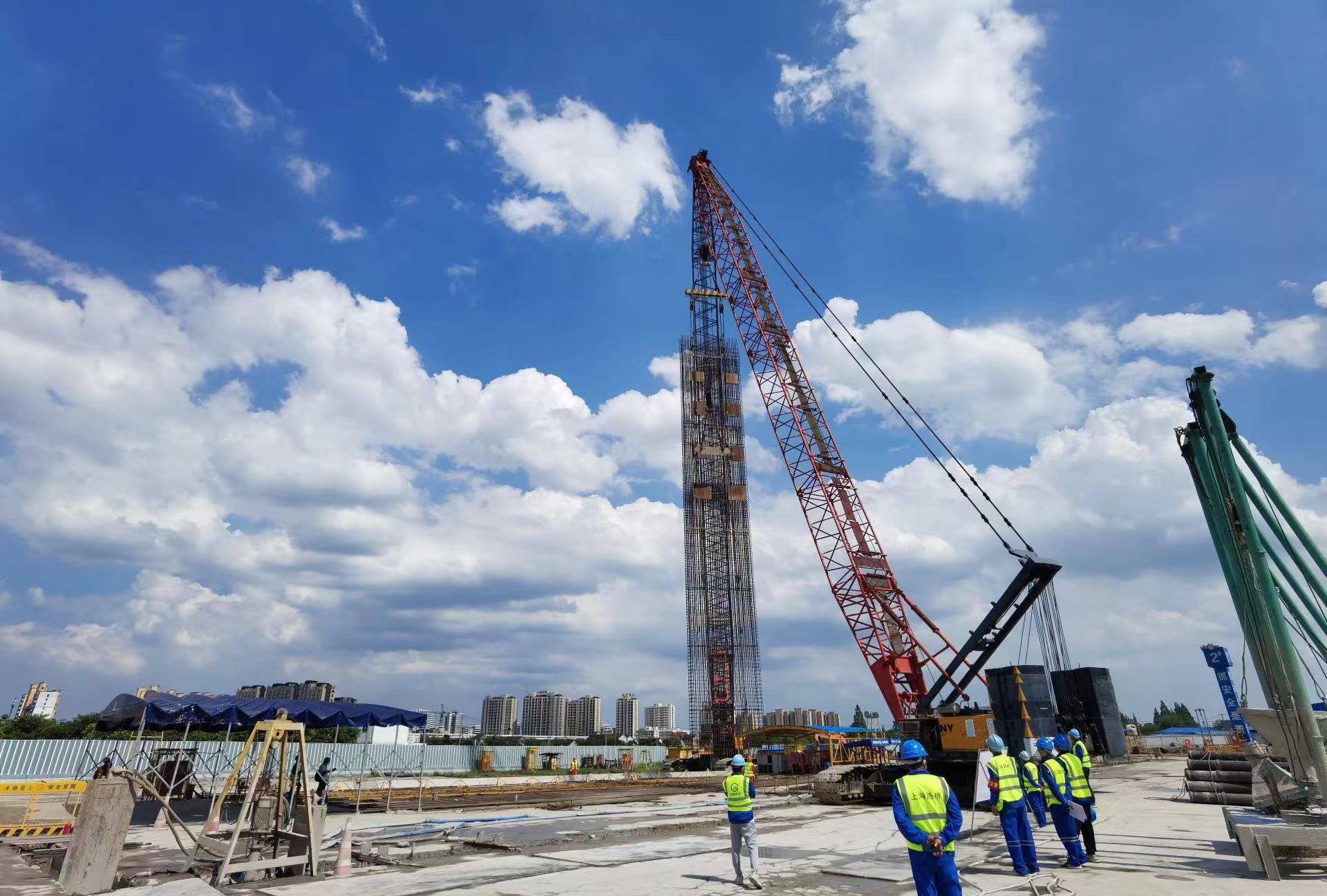 地铁建设集团建设,隧道股份上海路桥承建的轨道交通21号线一期工程