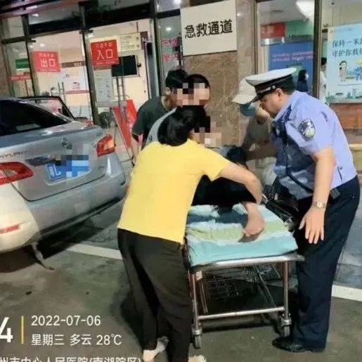 记住!病危送医院可求助交警!昨天惠州交警紧急护送危重病人_车辆_水口_突发状况
