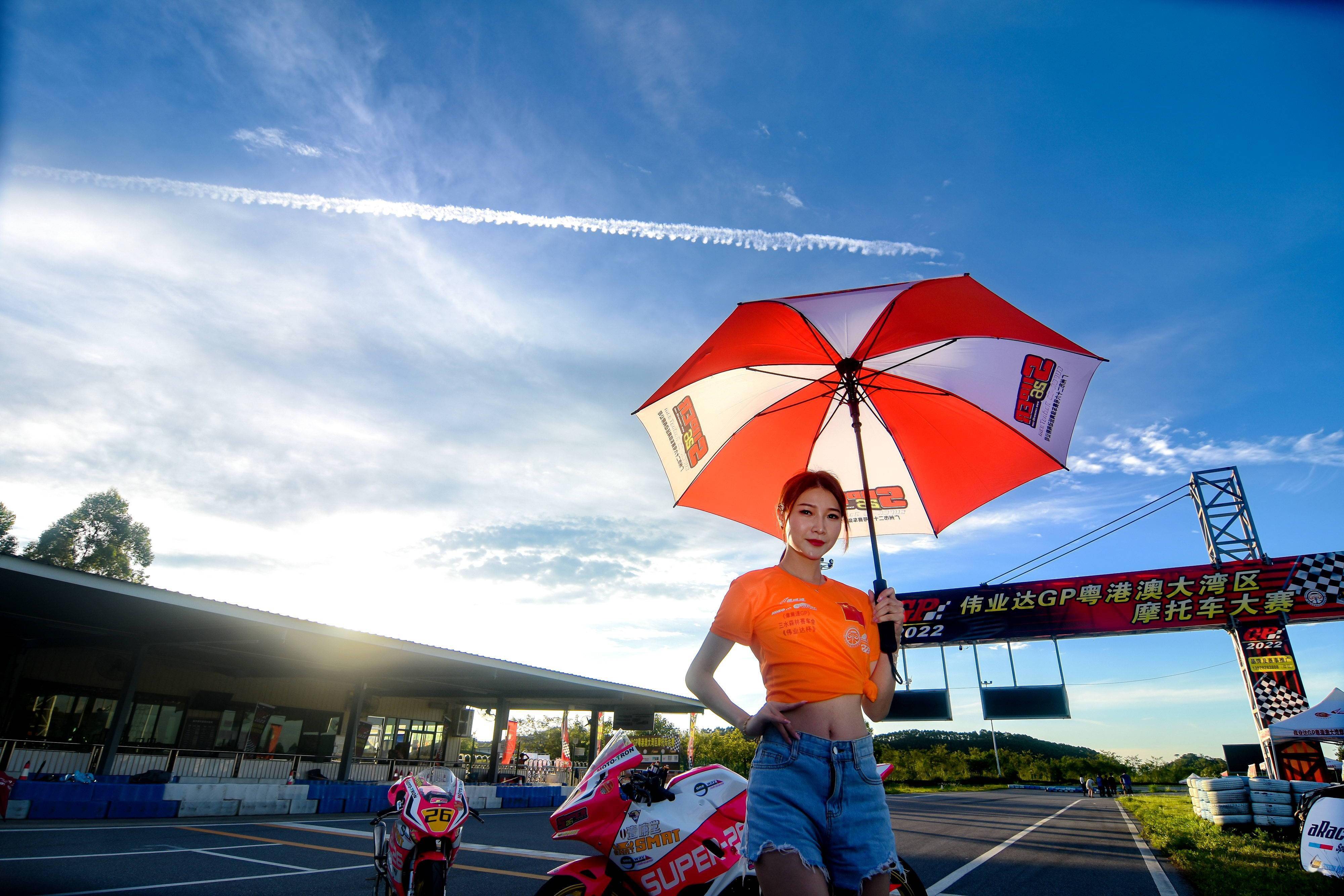 2022伟业达gp粤港澳大湾区摩托车大赛赛车女郎