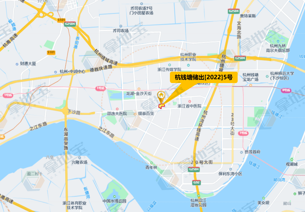 公示 绿城下沙地块方案公示