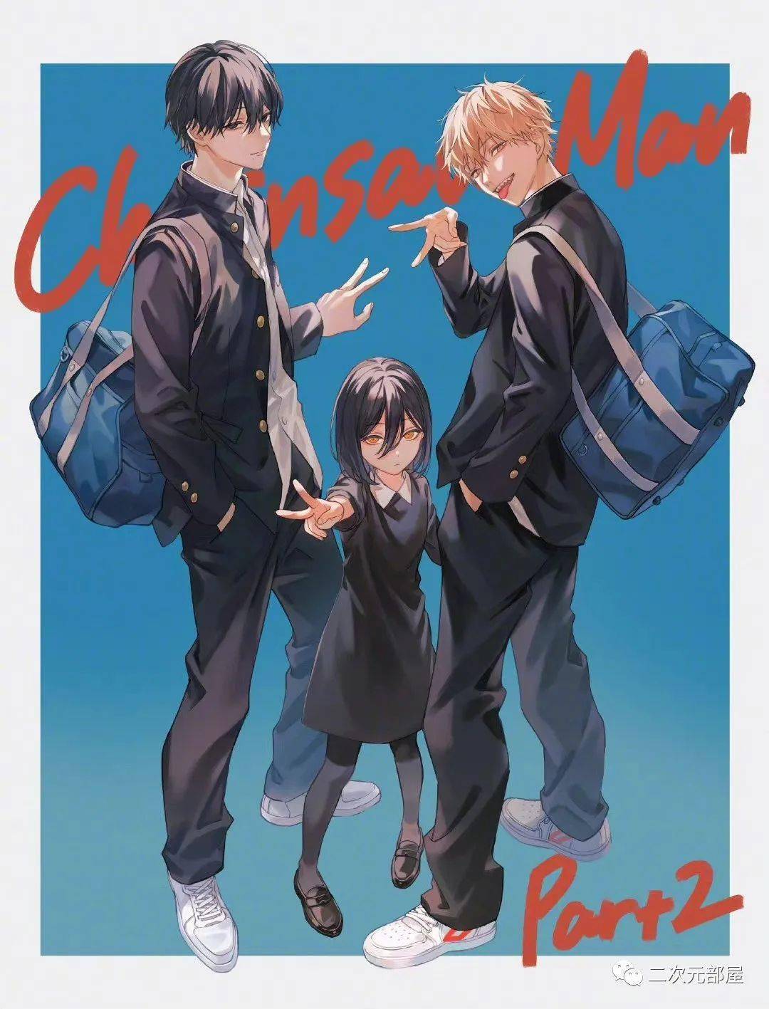 电锯人第二部将于今日开始连载(第一部最终仅剩7人存活)求第二部留