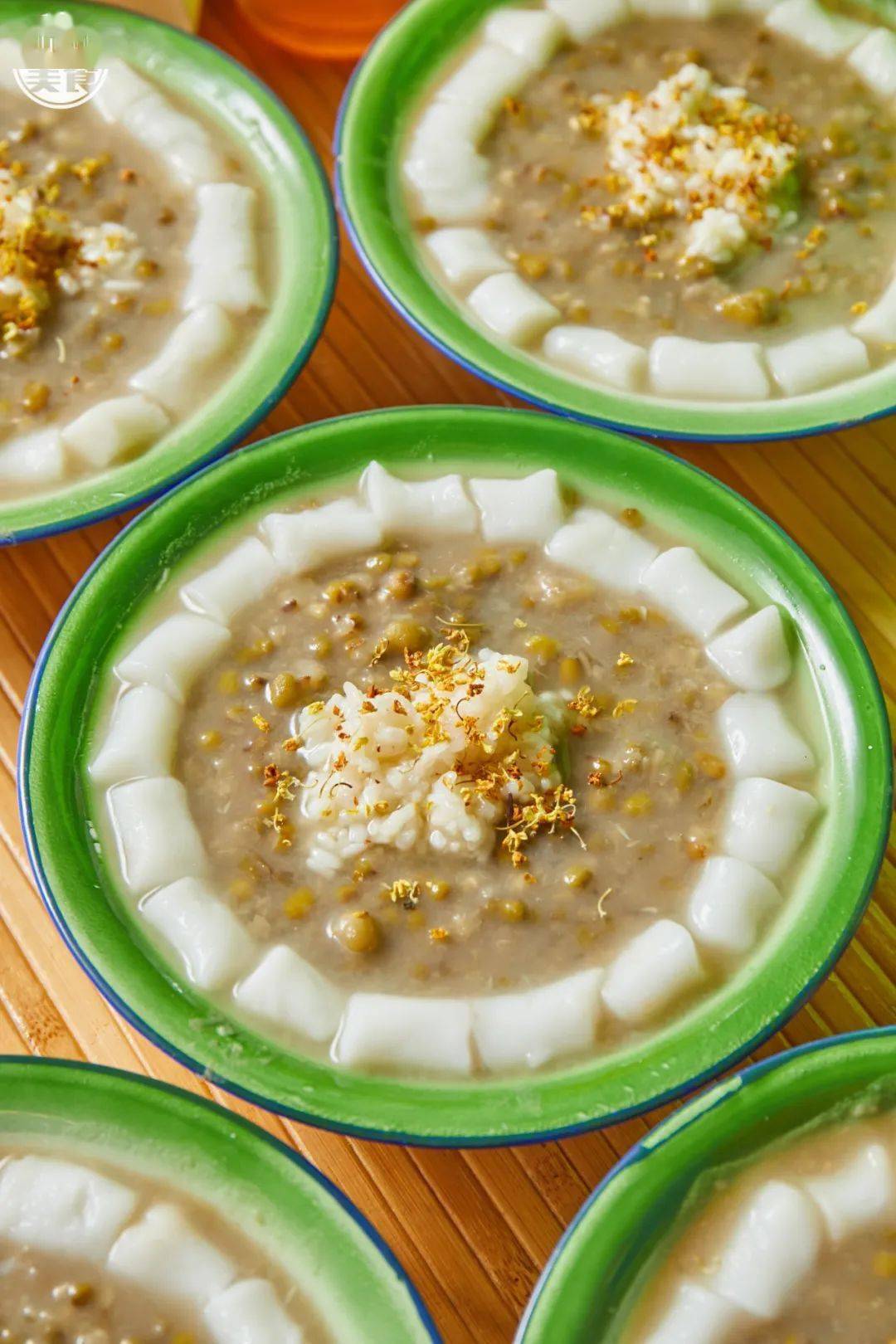 炎炎夏日,再来碗酒酿绿豆汤圆,只为吹一吹这"想你的风…"_杭州_小熔