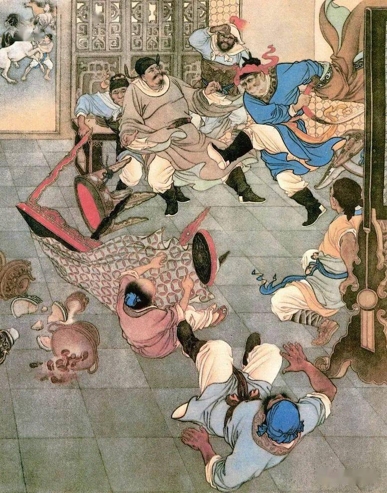 【名品视界】刘继卣工笔组画《大闹天宫》_文化部艺术局_鉴定_研究