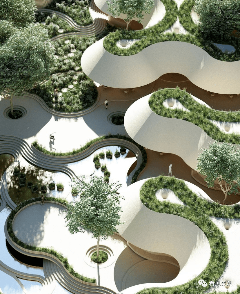 玩转景观高差百变台地让空间有趣