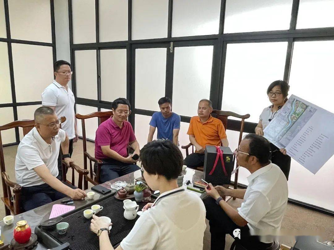 泉州市人民政府副市长蔡天守一行调研鸿江盆景植物园