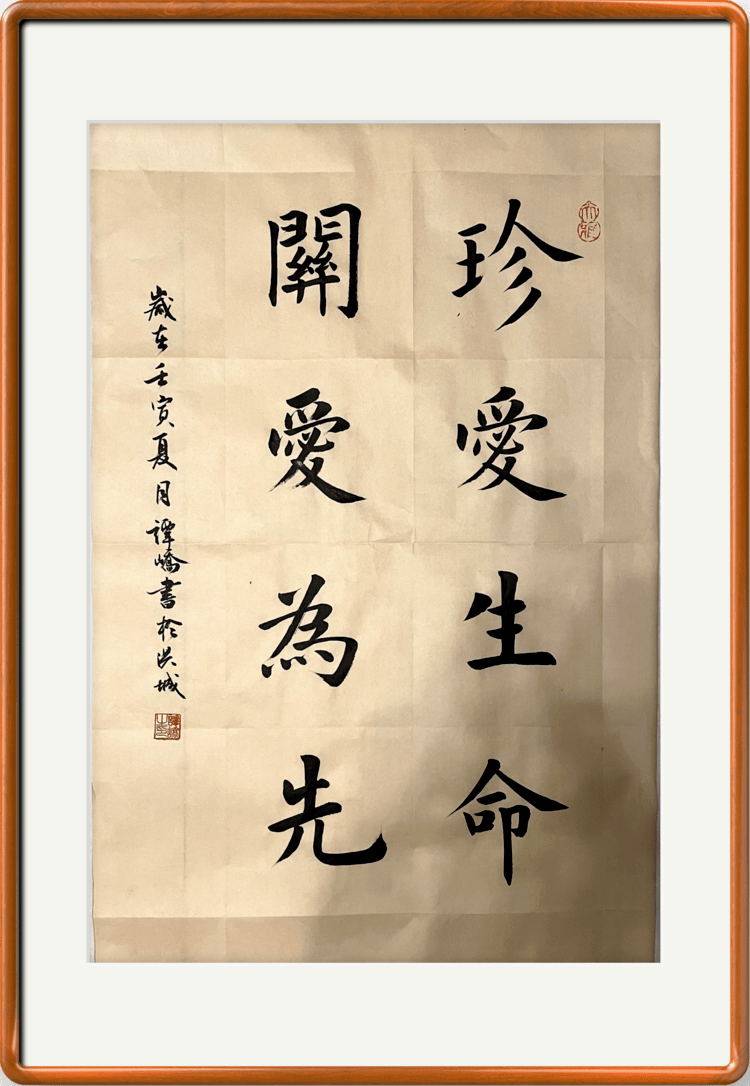 "珍爱生命,预防溺水"进贤书法家在行动_进贤县_社会_参展