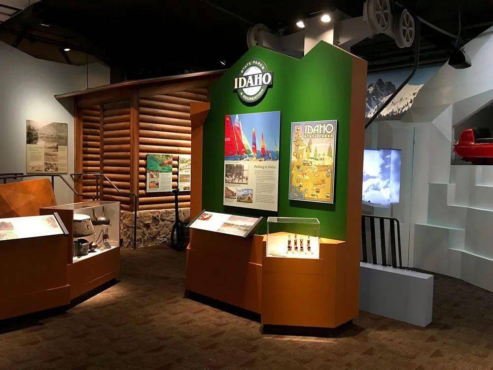 国外展馆案例丨美国爱达荷州立博物馆_互动_森林_设计的