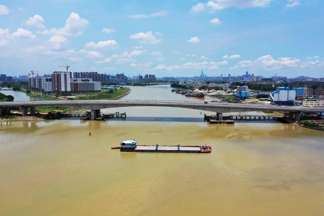 经常去麻涌的望牛墩人注意水乡大道新高架桥有新进展