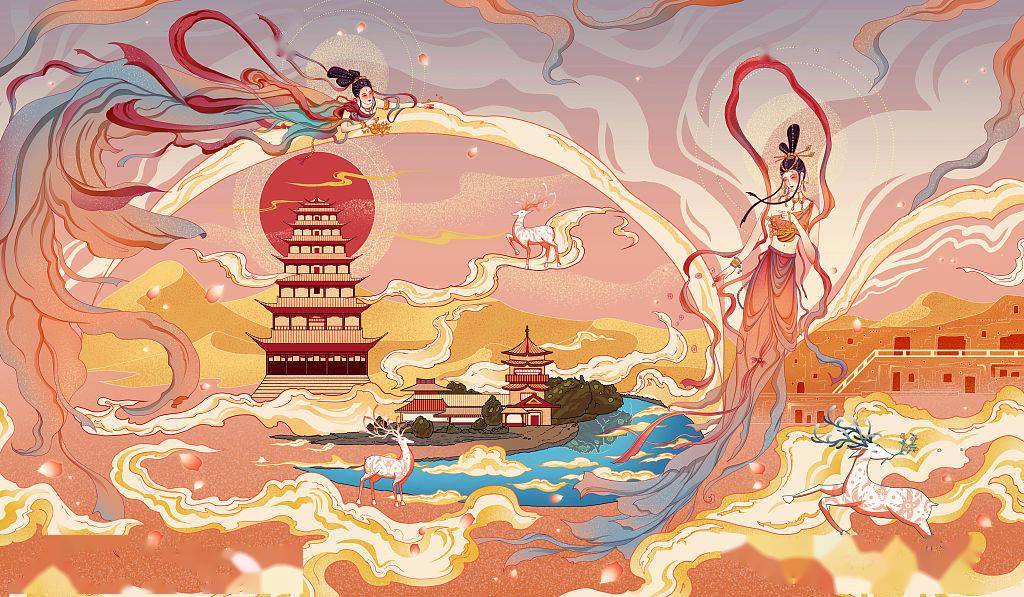 国风敦煌跨越千年历史的文化风韵