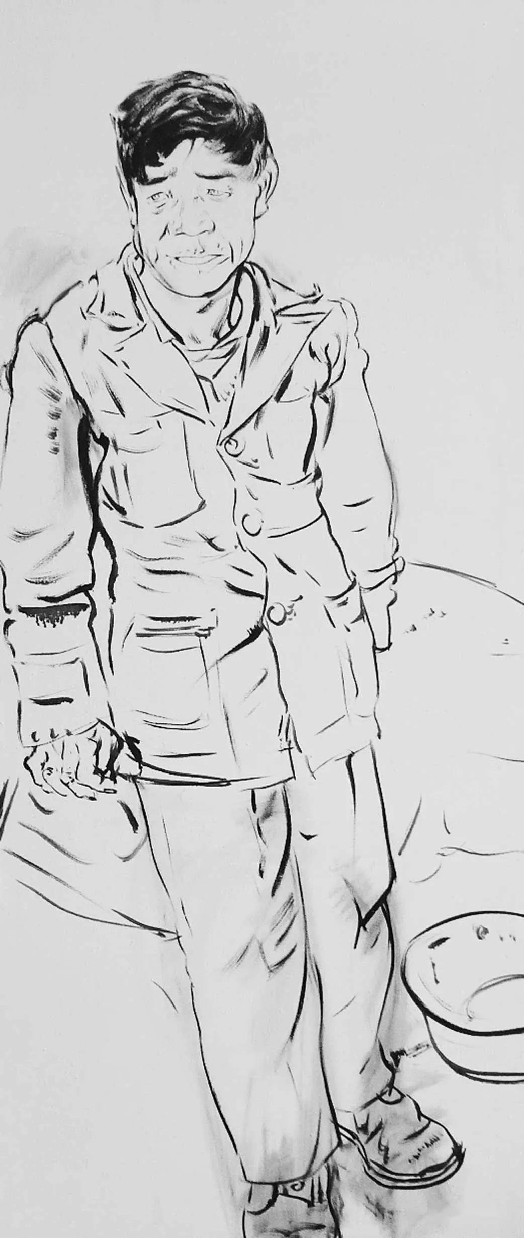 清华美院副教授忻东旺素描速写