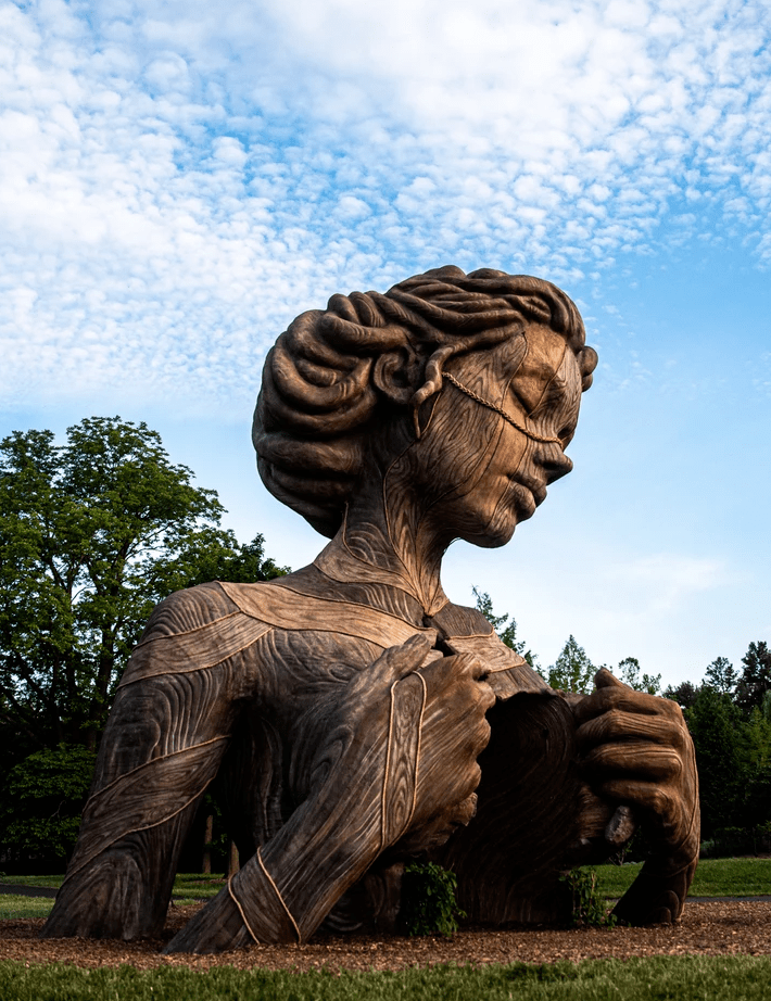 雕像_作品_恐惧