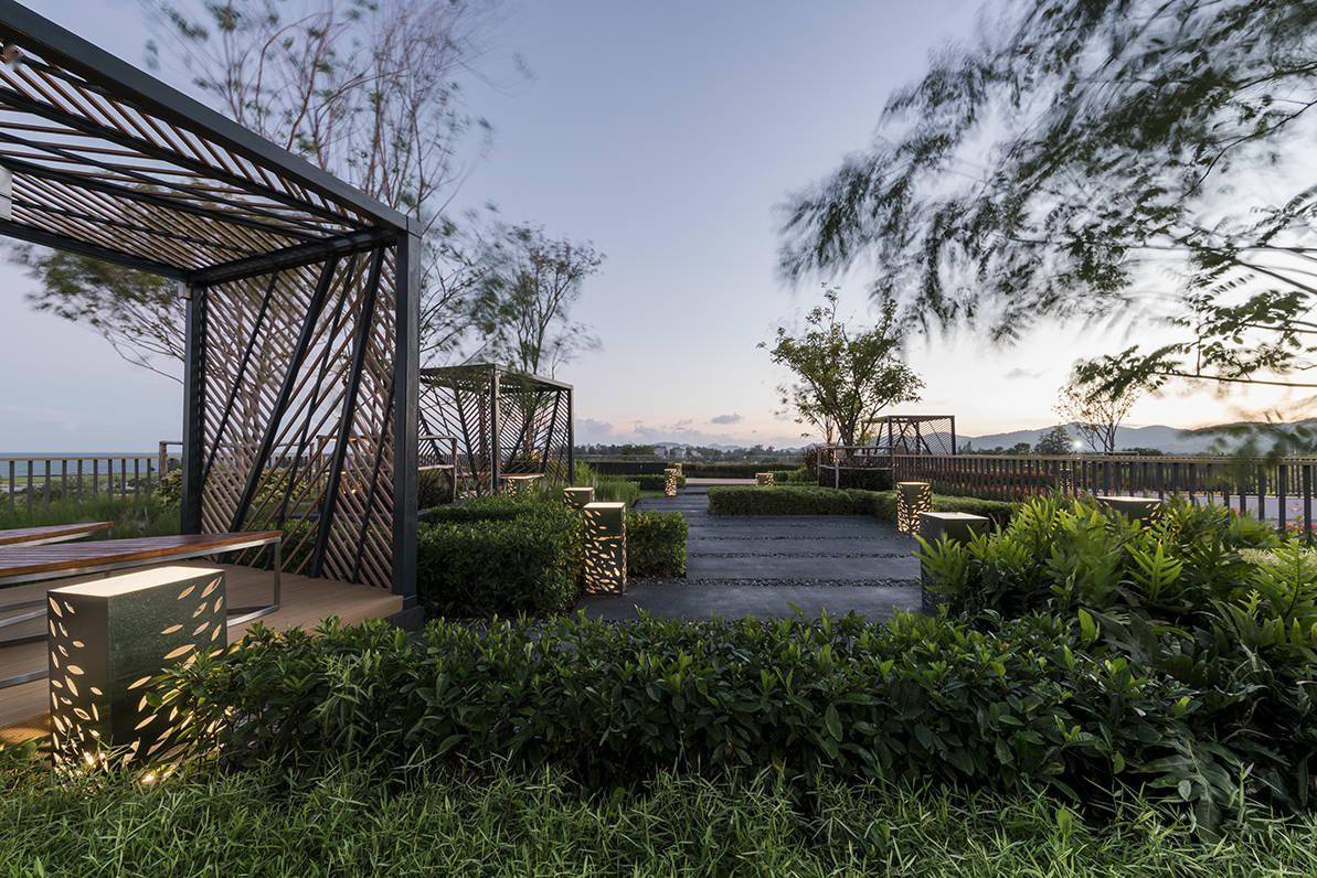 屋顶花园设计露台设计绿化景观设计合集图片参考资料79套