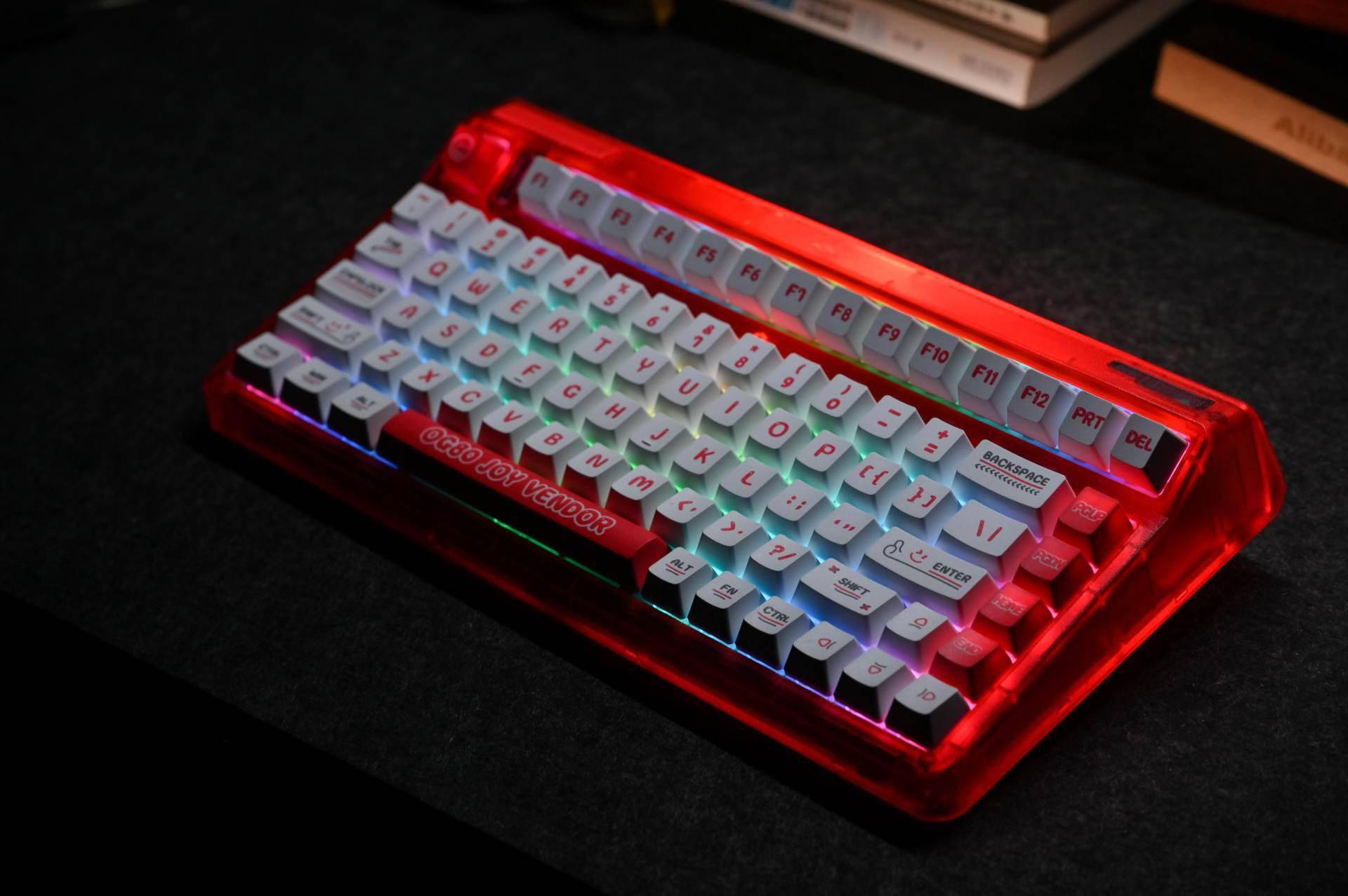 红色诱惑,iqunix og80快乐贩卖机配色评测