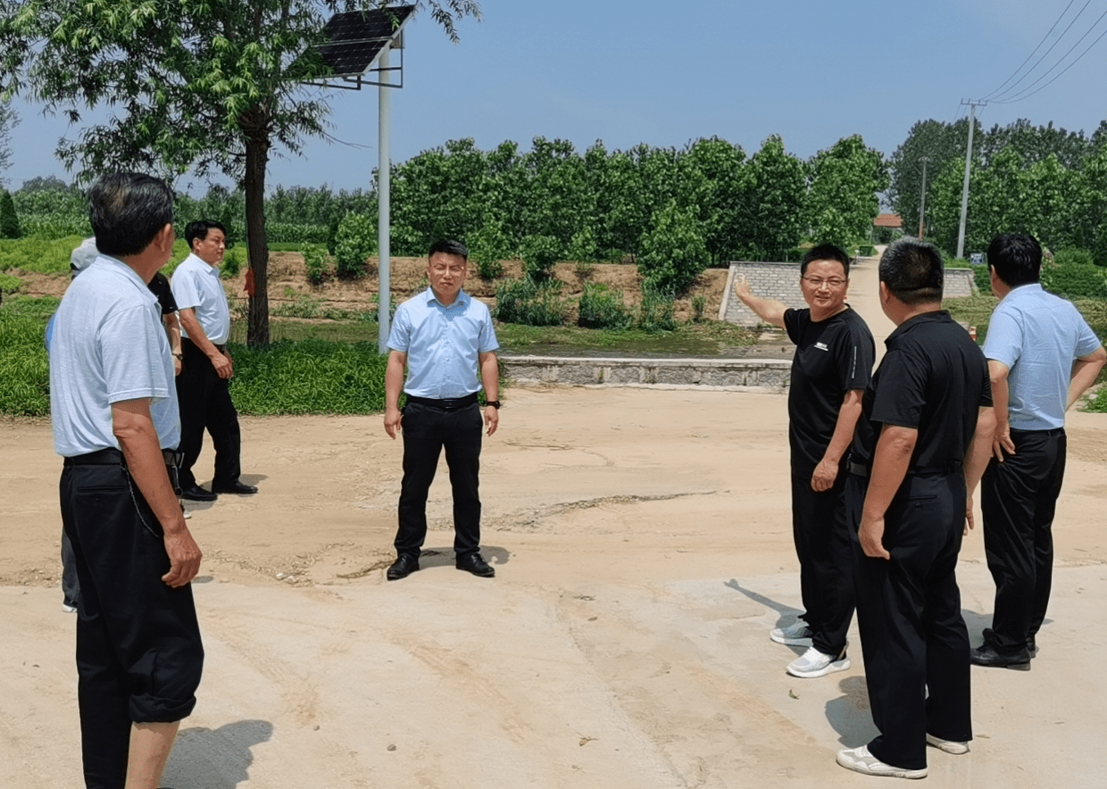 莒南县派坊前镇第一书记工作组开展第二季度观摩交流活动