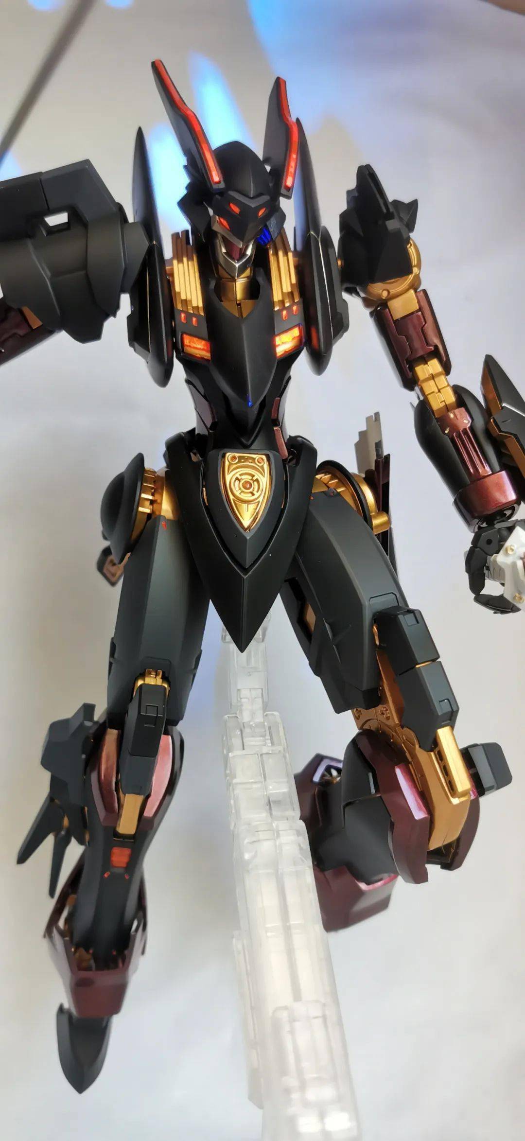 夜尽天明,嬴政配色,超限猎兵凯能达萨可涂装_金属红_公众_来稿