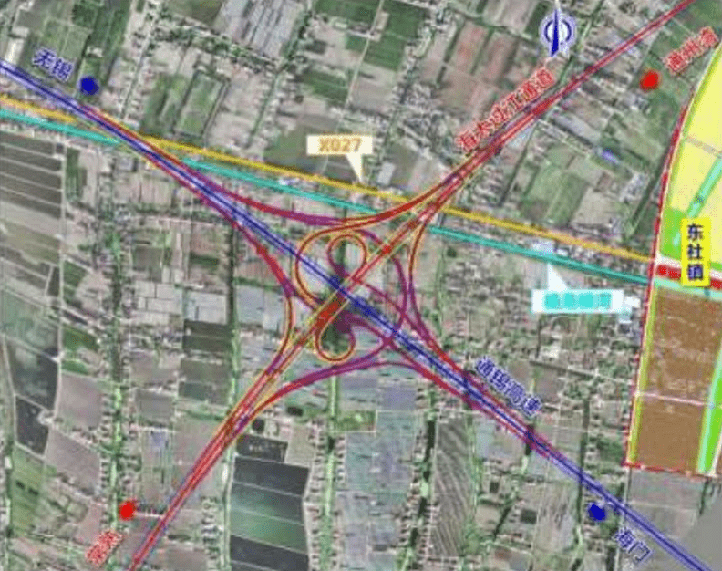 通常高速全線建成後,將與海太過江通道共同形成一條貫穿南通,蘇州腹地