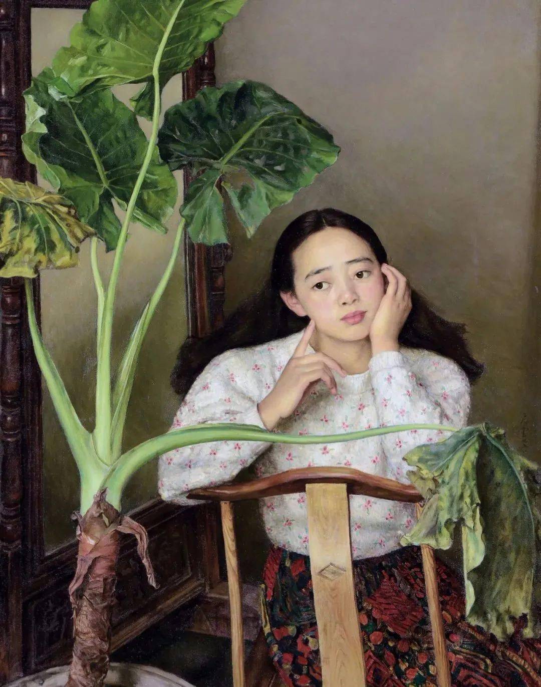 【名人名画】杨飞云的绘画作品,穿透心灵的美!_cm_油画_布面