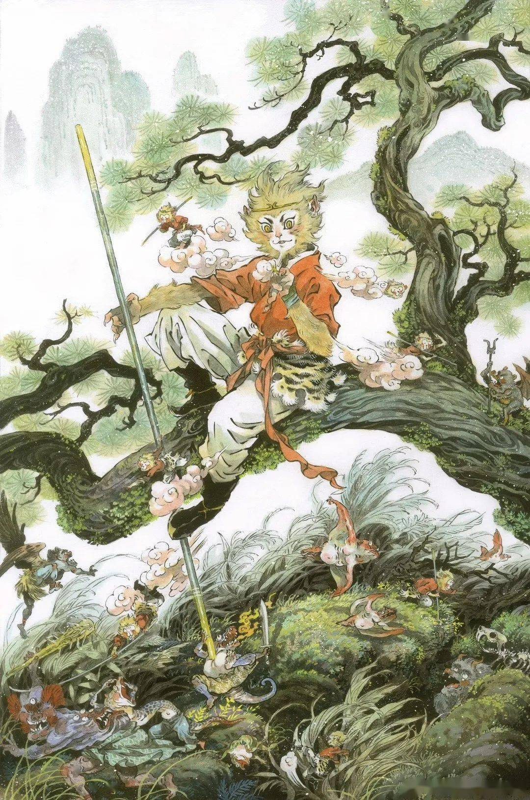肆意挥毫画江湖国人一线画师笔下的绝美国韵7game