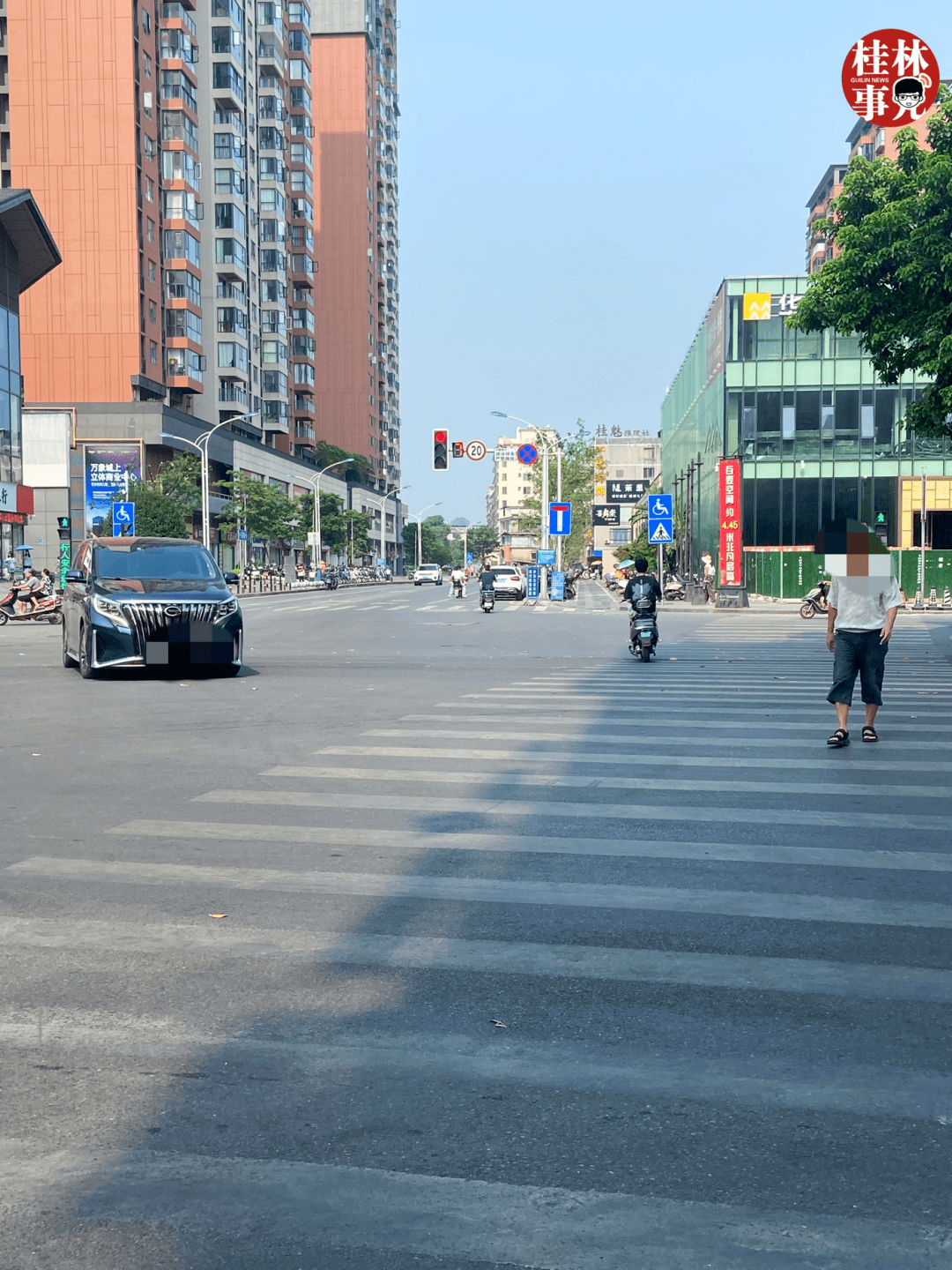桂林这些路口的红绿灯,千万别走错…