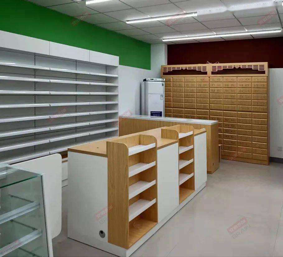 药店收银台的五种布局方式!_cashier_顾客_设计