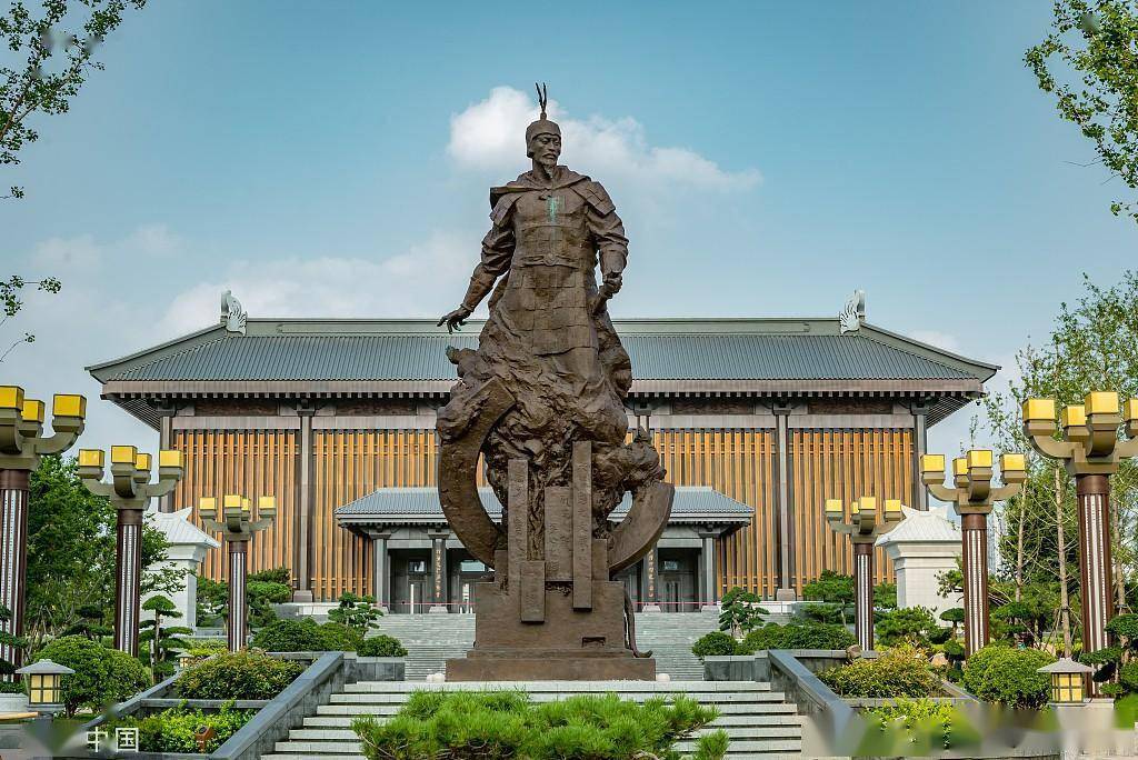 临沂:银雀山兵学文化公园_兵学_临沂