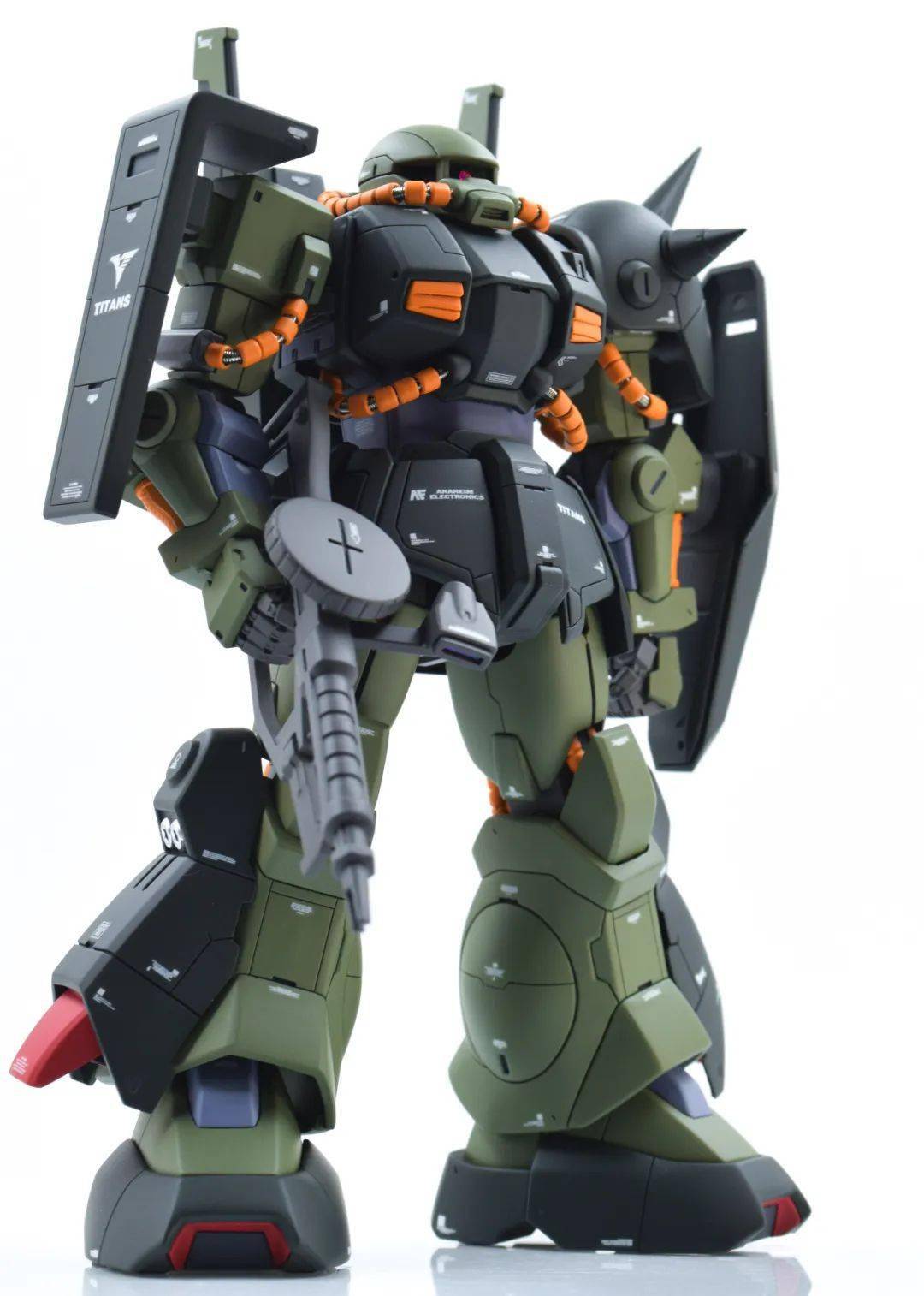 hguc高扎古也能做出媲美mg的细节