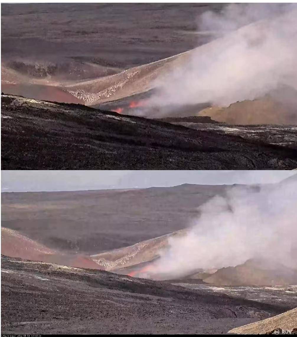 提高到“紧急级别”！冰岛这一火山喷发，熔岩流动……