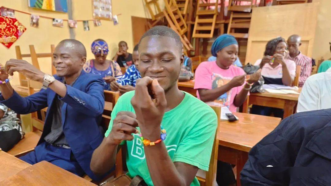 中非共和国班吉大学孔子学院举办七夕乞巧活动