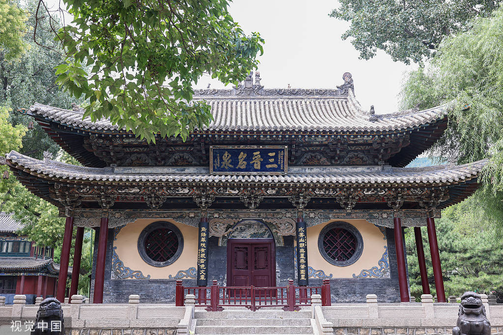 太原:千年晋祠圣母殿精美绝伦 吸引中外游客_晋祠_圣母_千年