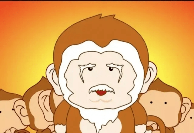 童游书海·小志故事汇|志愿者讲绘本故事——猴吃西瓜_猴儿_视频_小毛