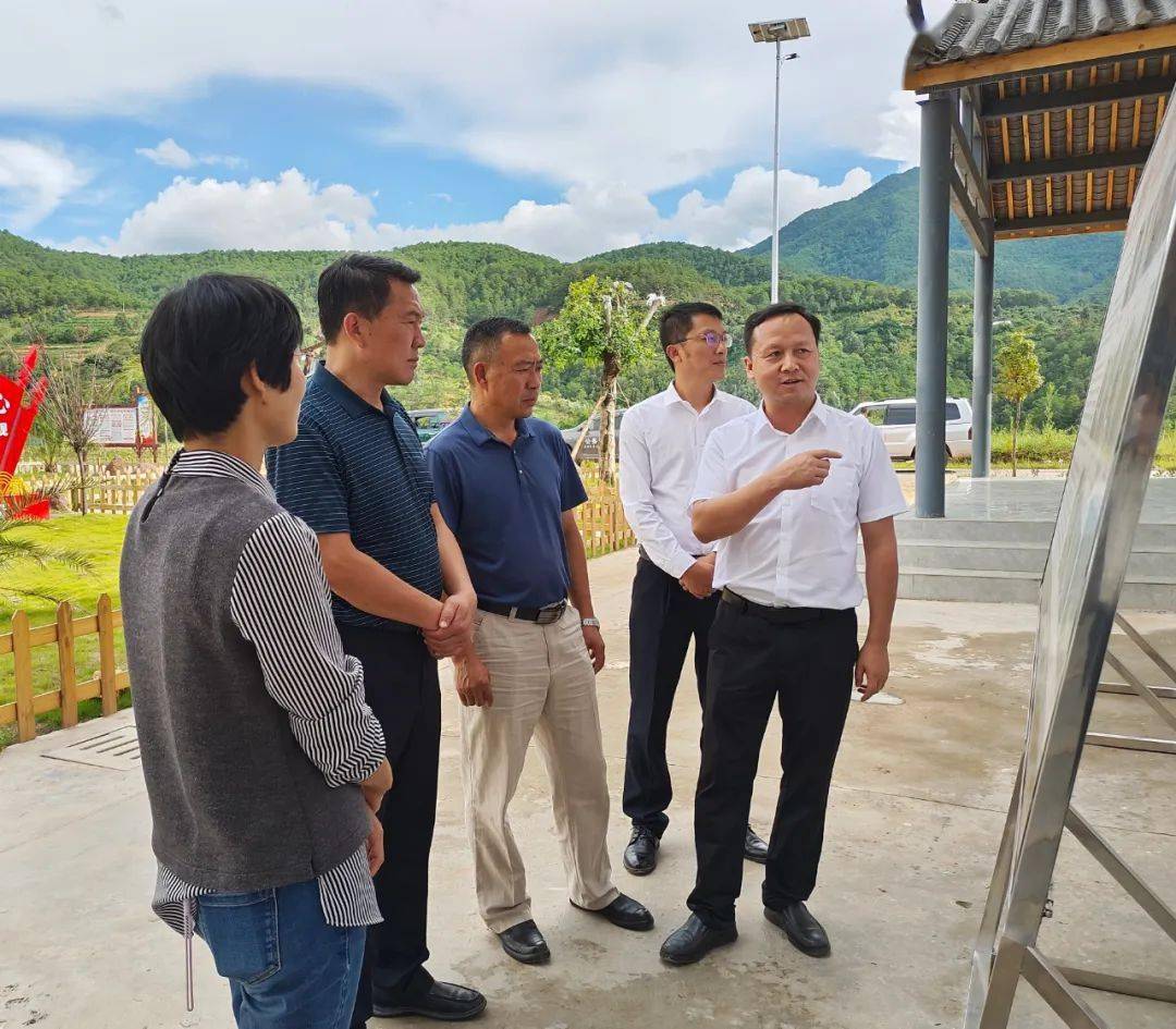 字云飞到弥渡县寅街镇调研重点工作推进情况_农文旅_发展_乡村