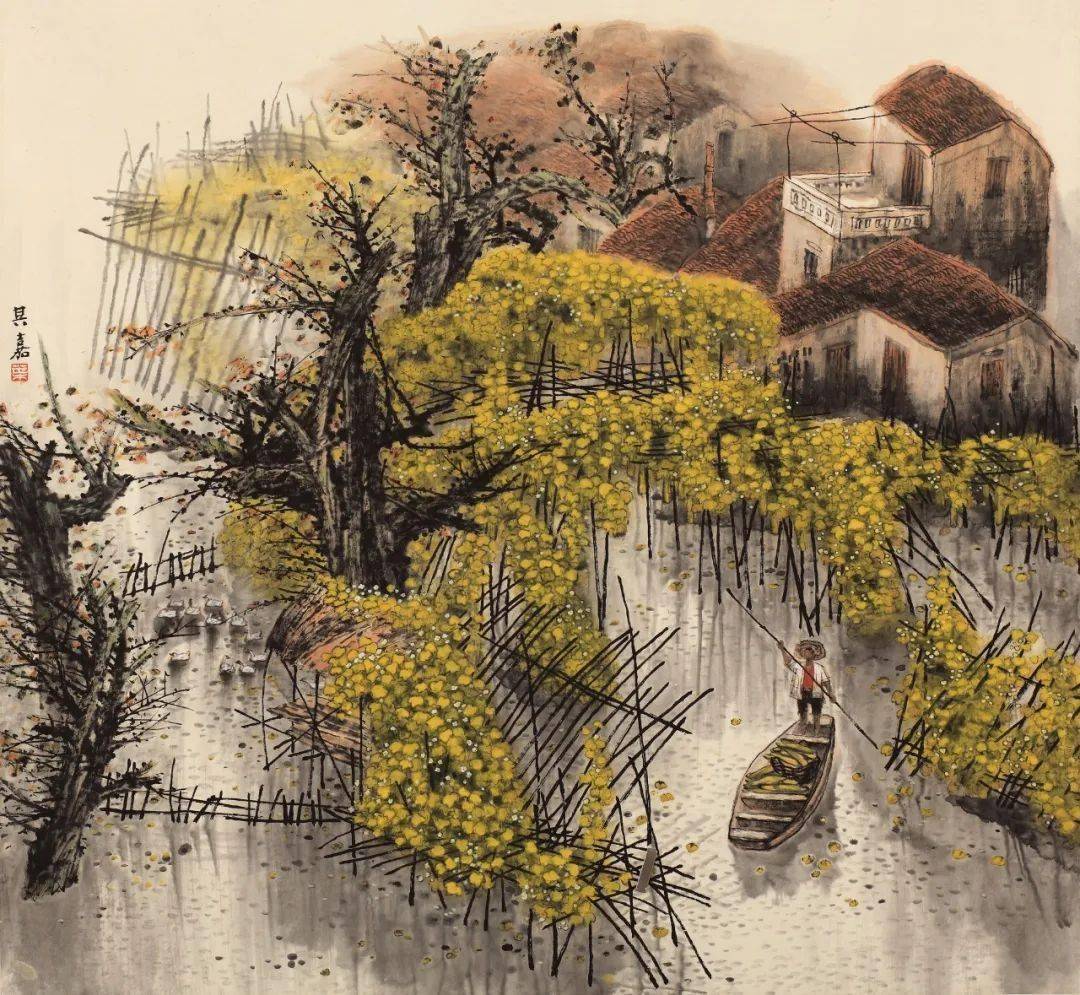 记住乡愁新时代岭南水乡绘画作品展黔东南站明日开展