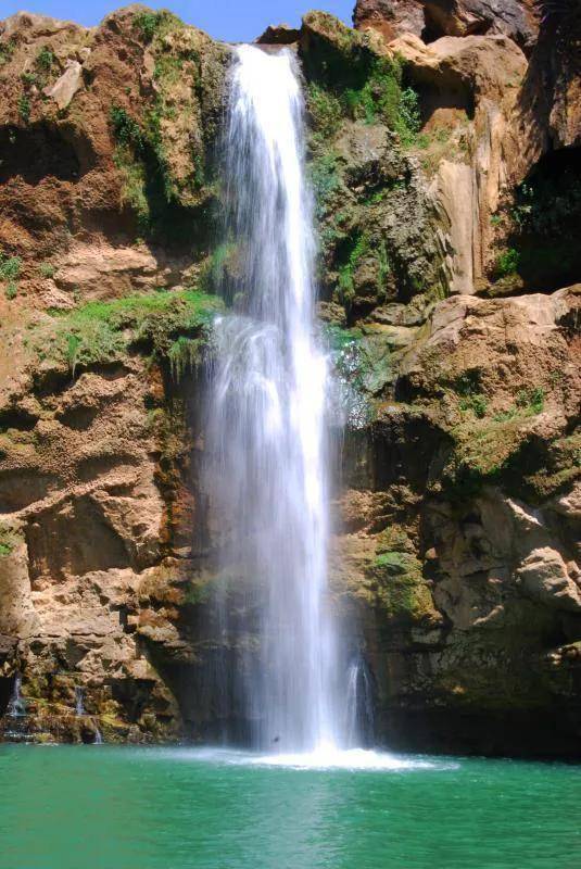 陆良大叠水瀑布风景区图片