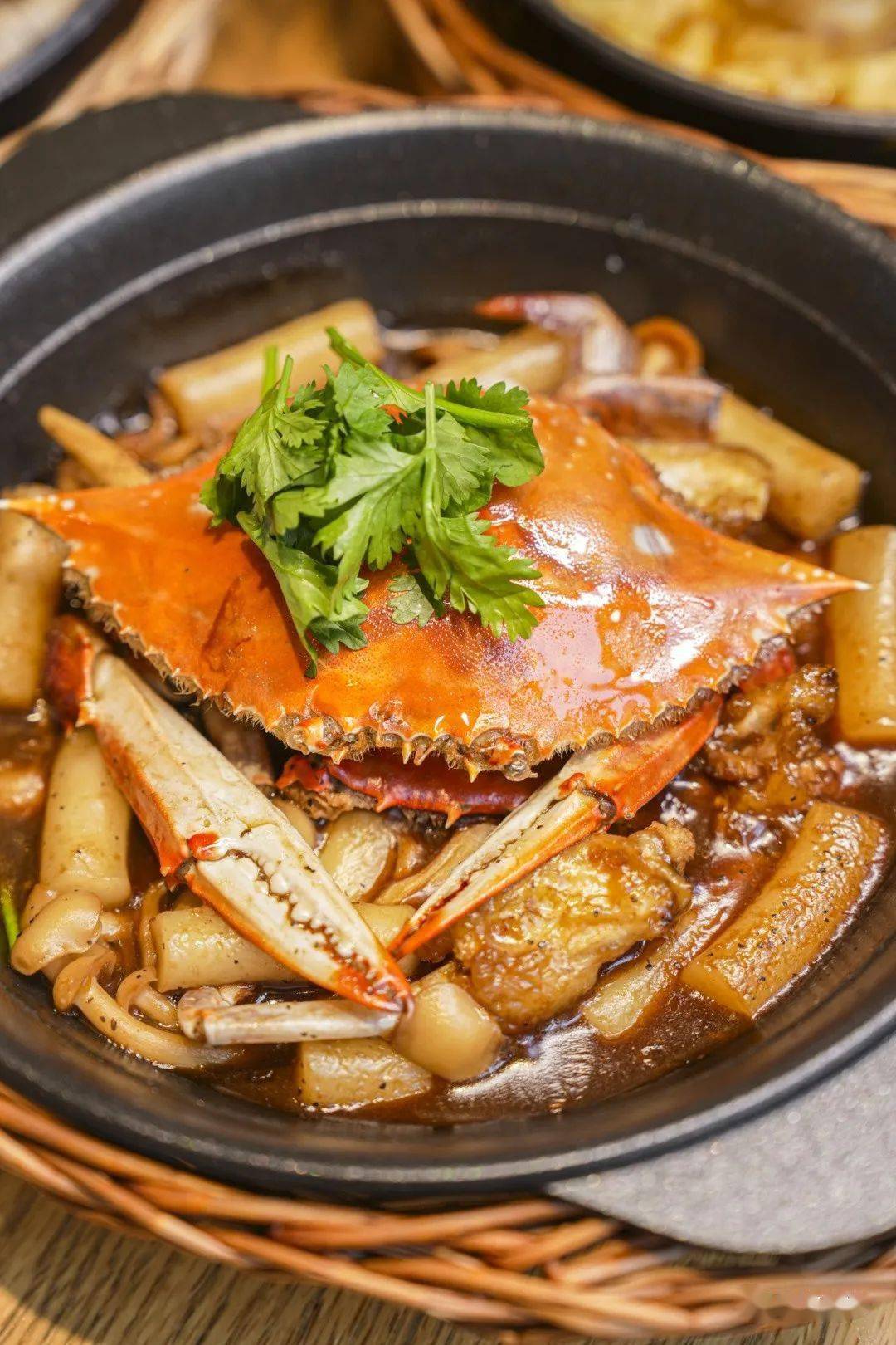 连干两碗饭!"get秋天的第一份梭子蟹煲~_金小悦_嘉兴_汤汁