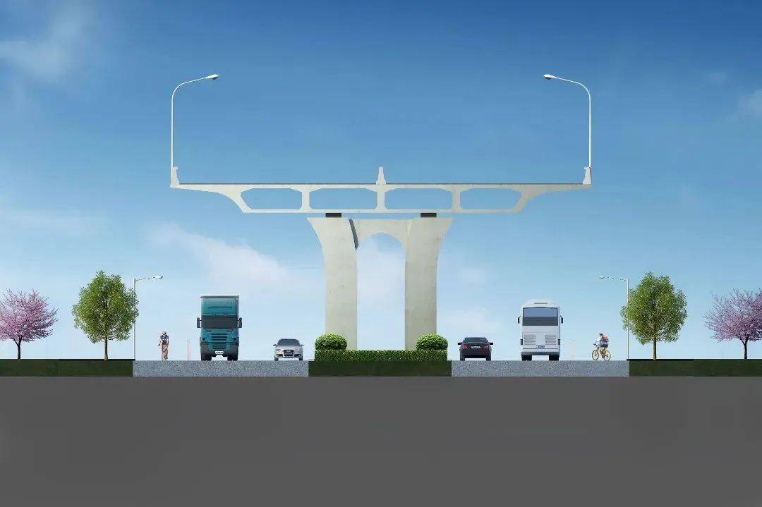 据了解龙江路快速化工程建成后将成为太仓首条城市高架桥梁道路完善