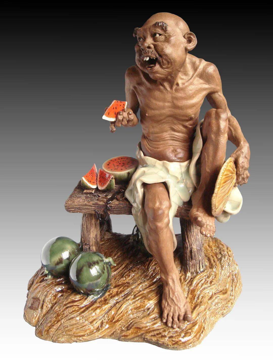 工艺美术大师61钟汝荣线上作品展(祖庙路分馆活动)_石湾_陶塑_陶艺