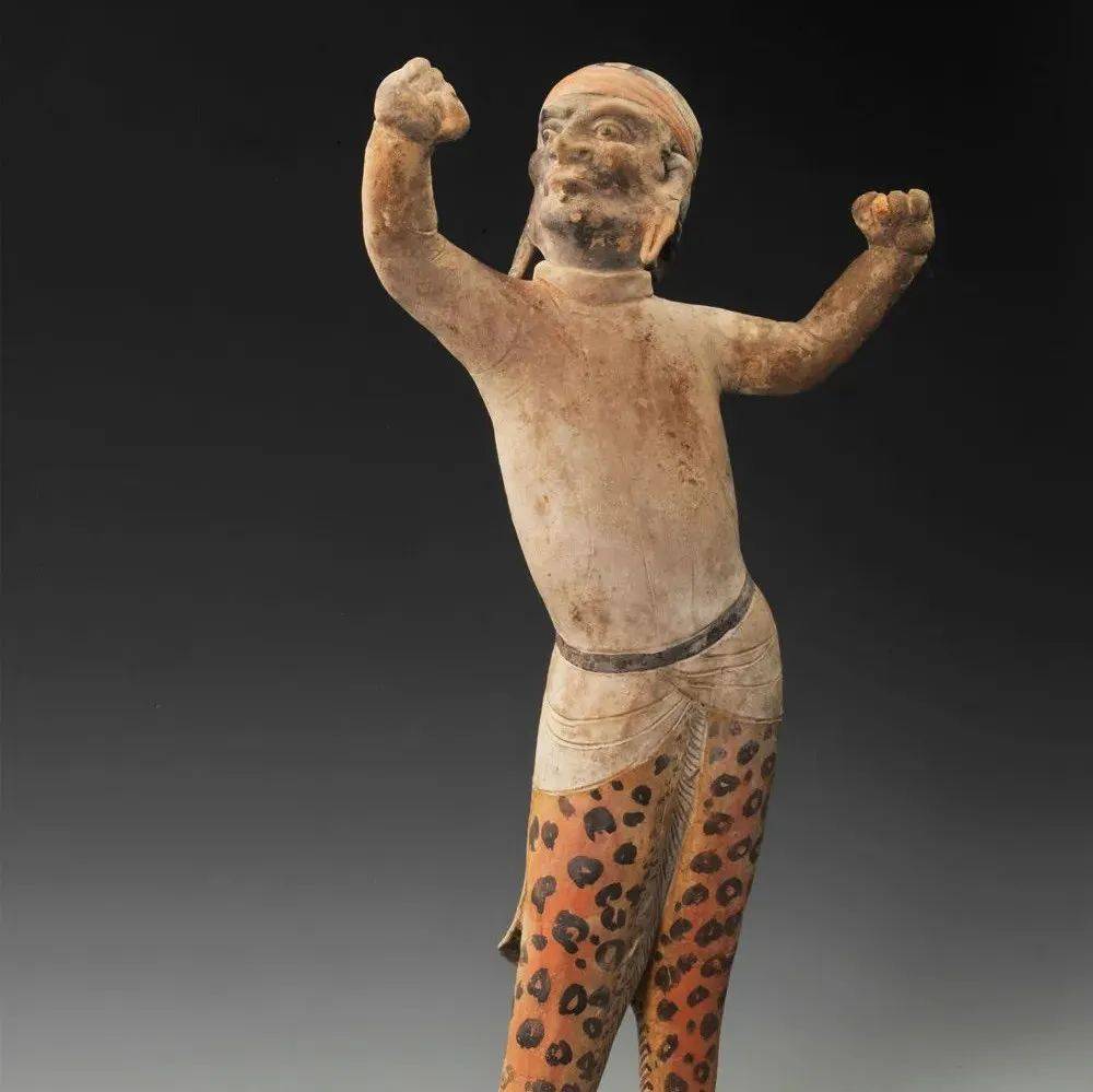 一千多年前,“胡风系”的大唐表情包_胡人俑_唐代_古墓