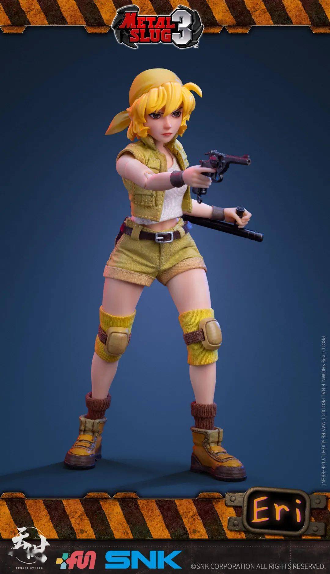 吞时《合金弹头3》eri英里,喜欢一些美强惨的女神!_斧子_人偶_黄色