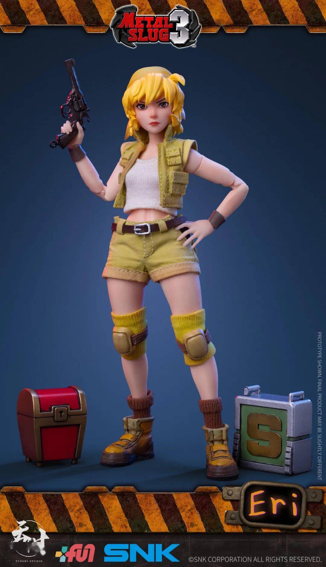 吞时《合金弹头3》eri英里,喜欢一些美强惨的女神!_斧子_人偶_黄色