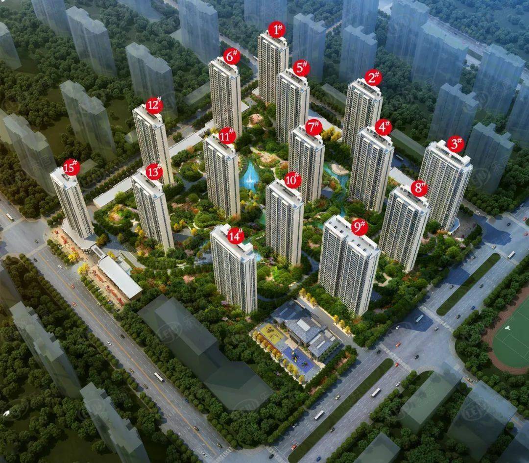 荣盛秀容府位于忻州市建设北路与公园西街交汇处西北角,项目占地145.