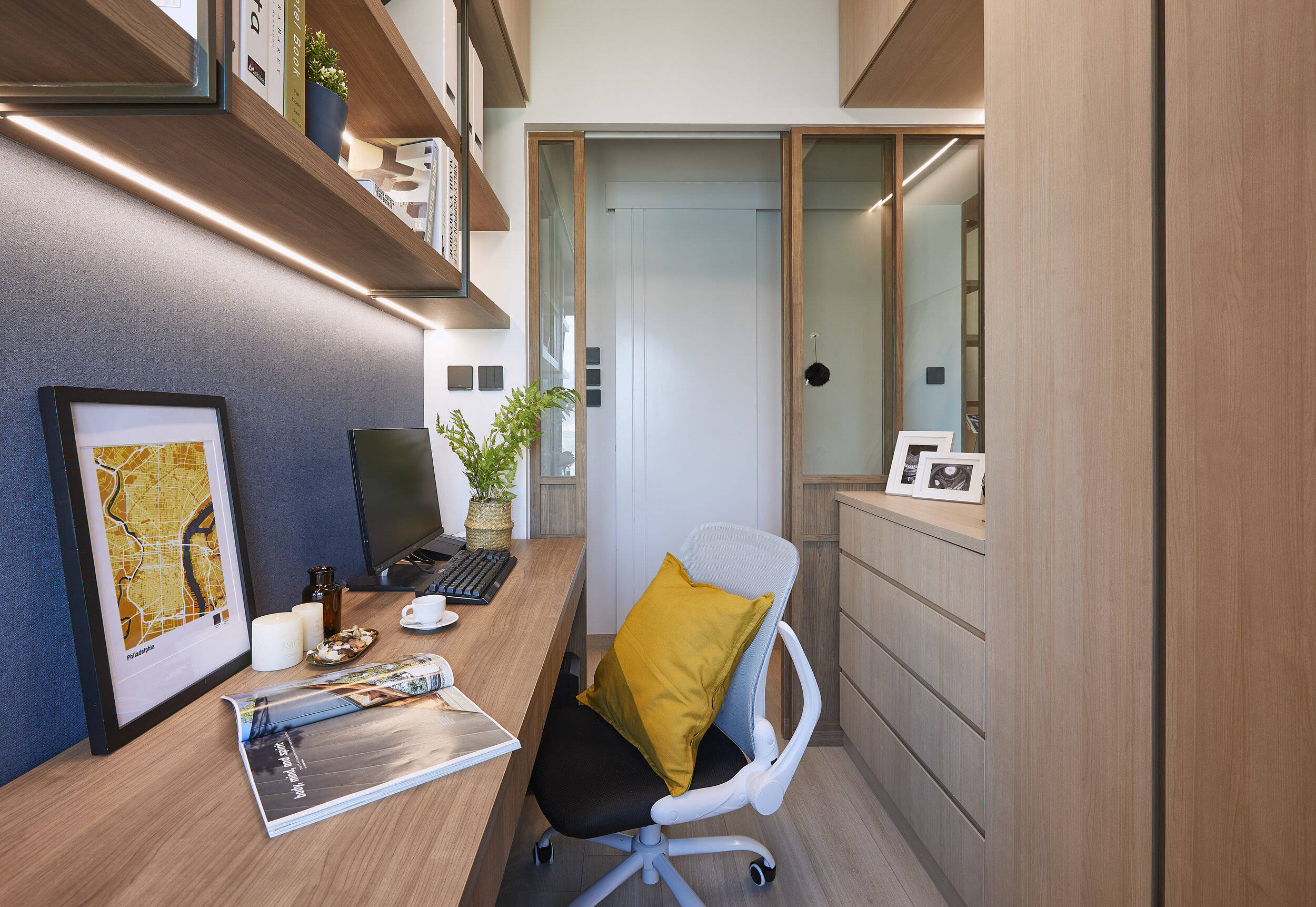 慢节奏的休闲生活!香港47平米小户型公寓