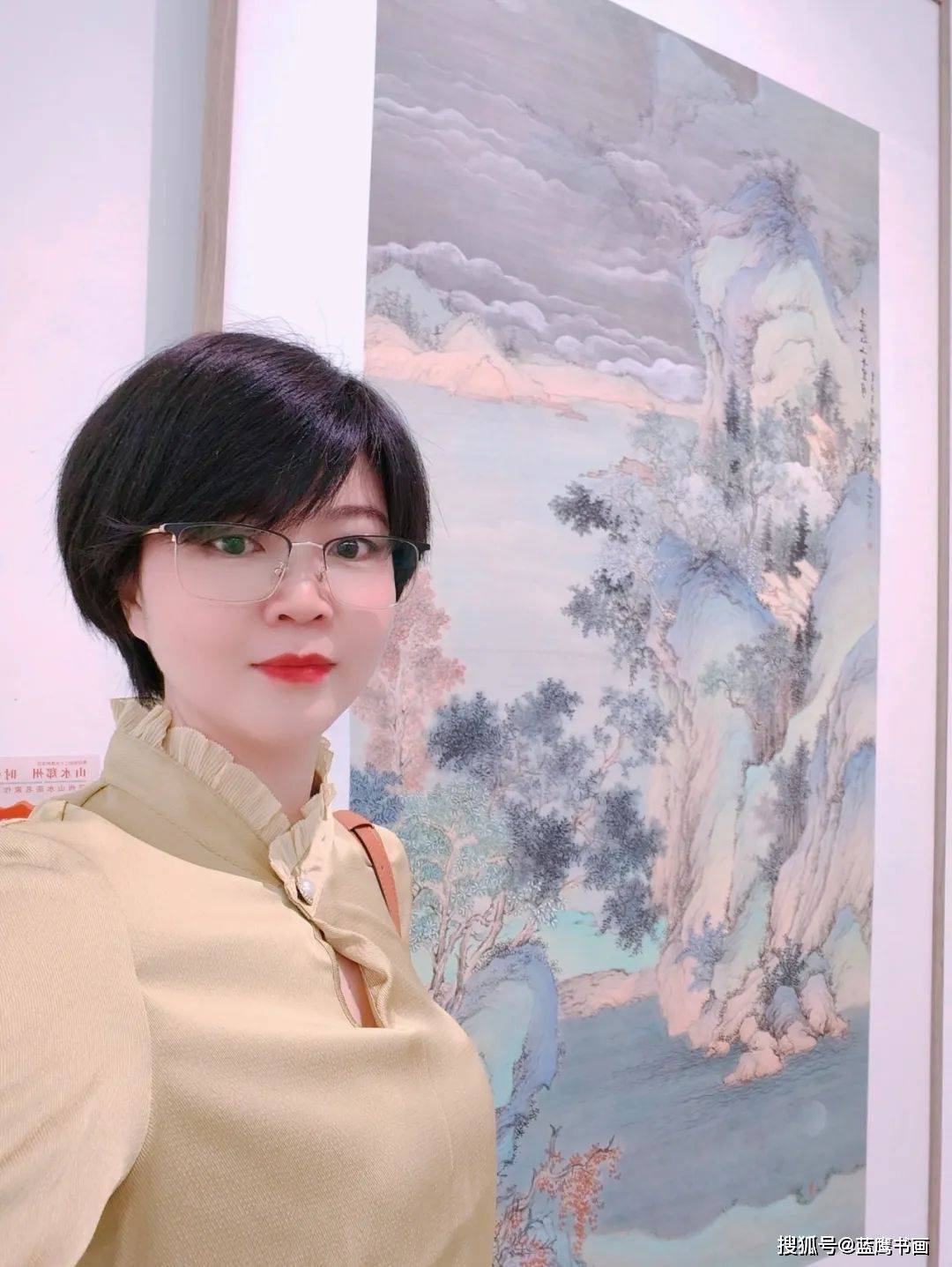 以今拟古,画家朱坤芳《千里江山千里月》赏析_意境_山水画_中国