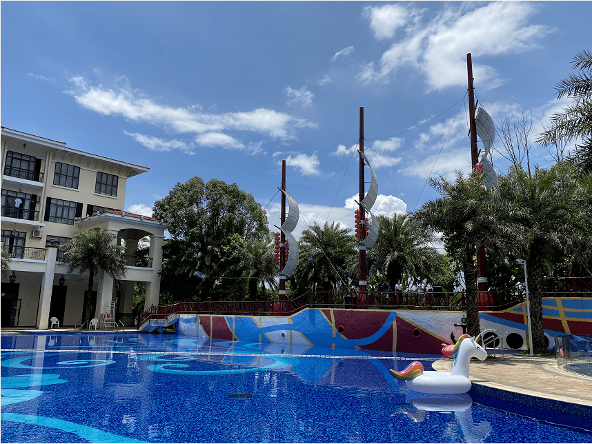 299元入住从化东方夏湾拿酒店,泡温泉 大型泳池 湿地公园!