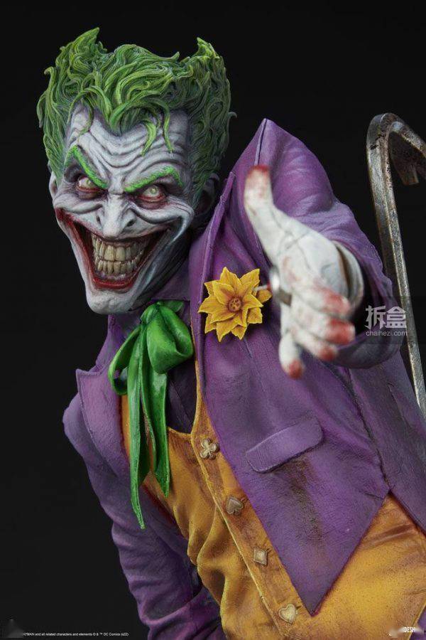 sideshow新品雕像 the joker 小丑_cm_官方_宝丽石