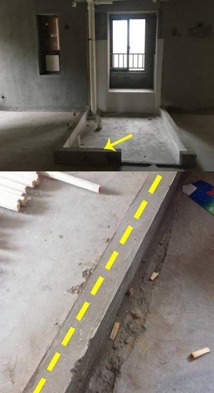 卫生间装修,请朋友把把关,一看不得了:浇筑的反水梁没加钢筋!