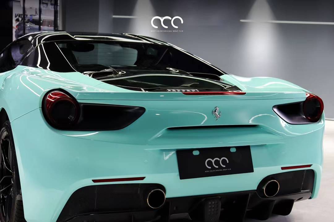 法拉利488漫彩超亮pet蒂芙尼,浪漫的见证者_搜狐汽车_搜狐网