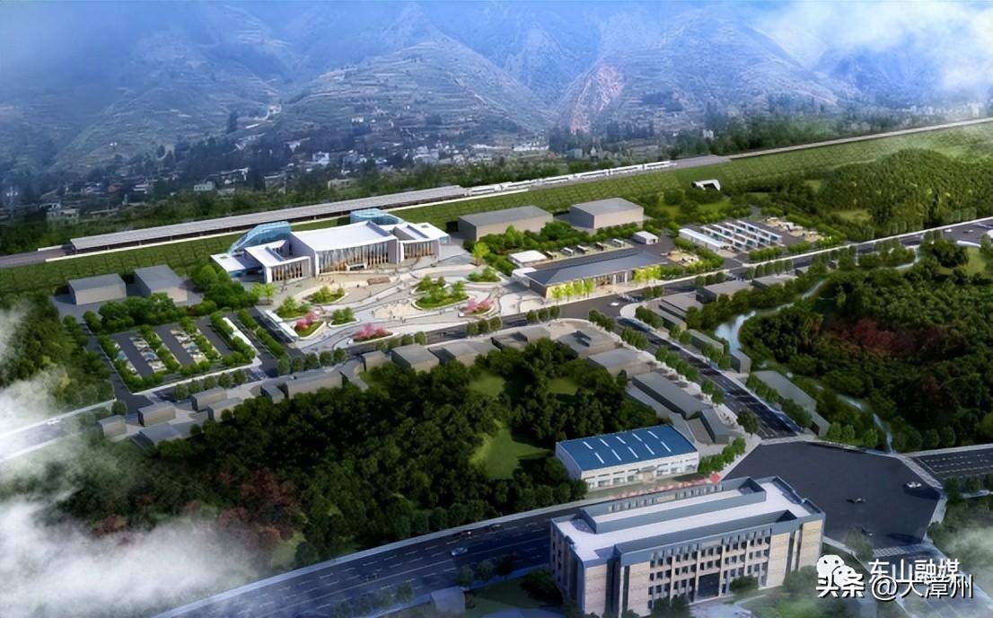 首度曝光 | 漳汕高铁东山岛站站区综合交通规划站点位置,效果图_汇报