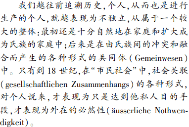 张一兵 资本与雇佣劳动:作为社会总体性的生产关系构式—马克思