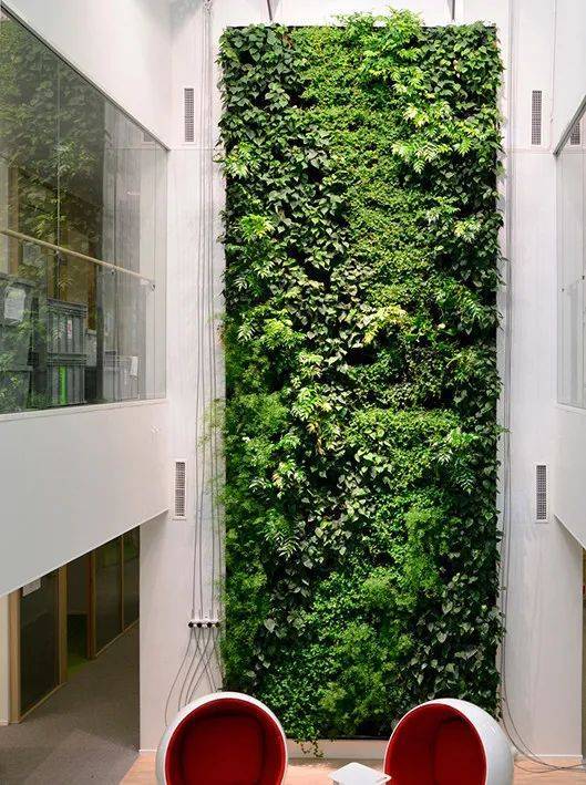 超高层建筑的垂直绿化空间打造_高中庭_种植_植物