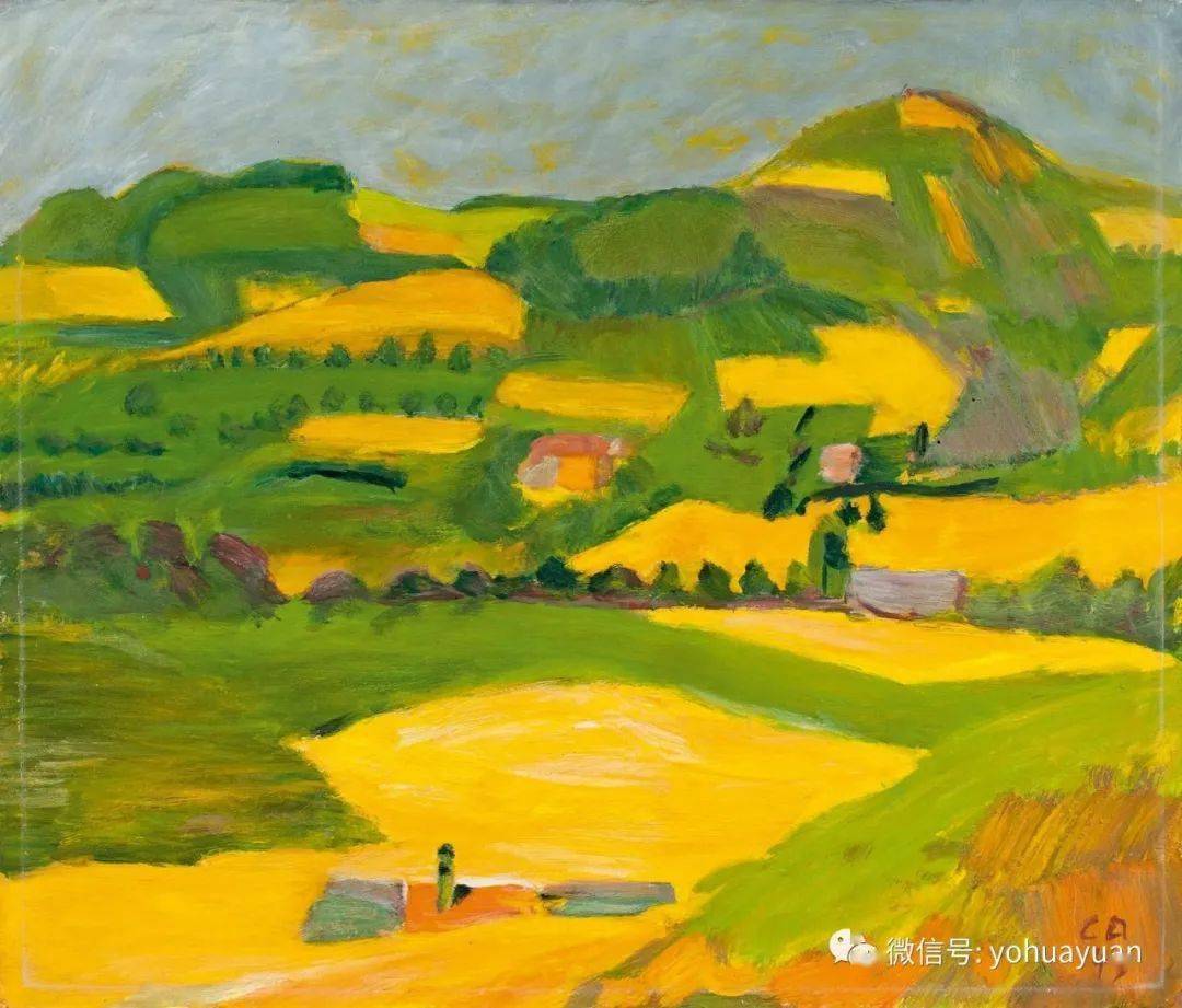 绘画欣赏——cuno·amiet_瑞士_库诺·阿米特_先驱